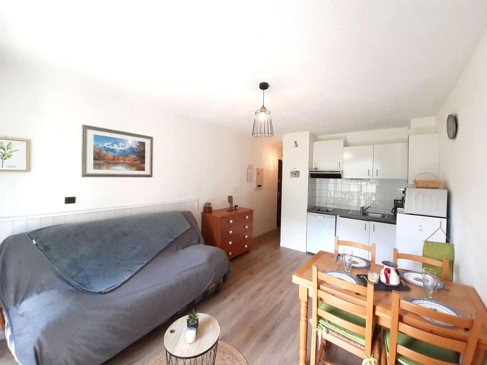 T2 A Vielle-Aure, 4 Pers, Balcon Sud, Parking, Kitchenette Equipee, Proche Commodites - Fr-1-457-325 المظهر الخارجي الصورة