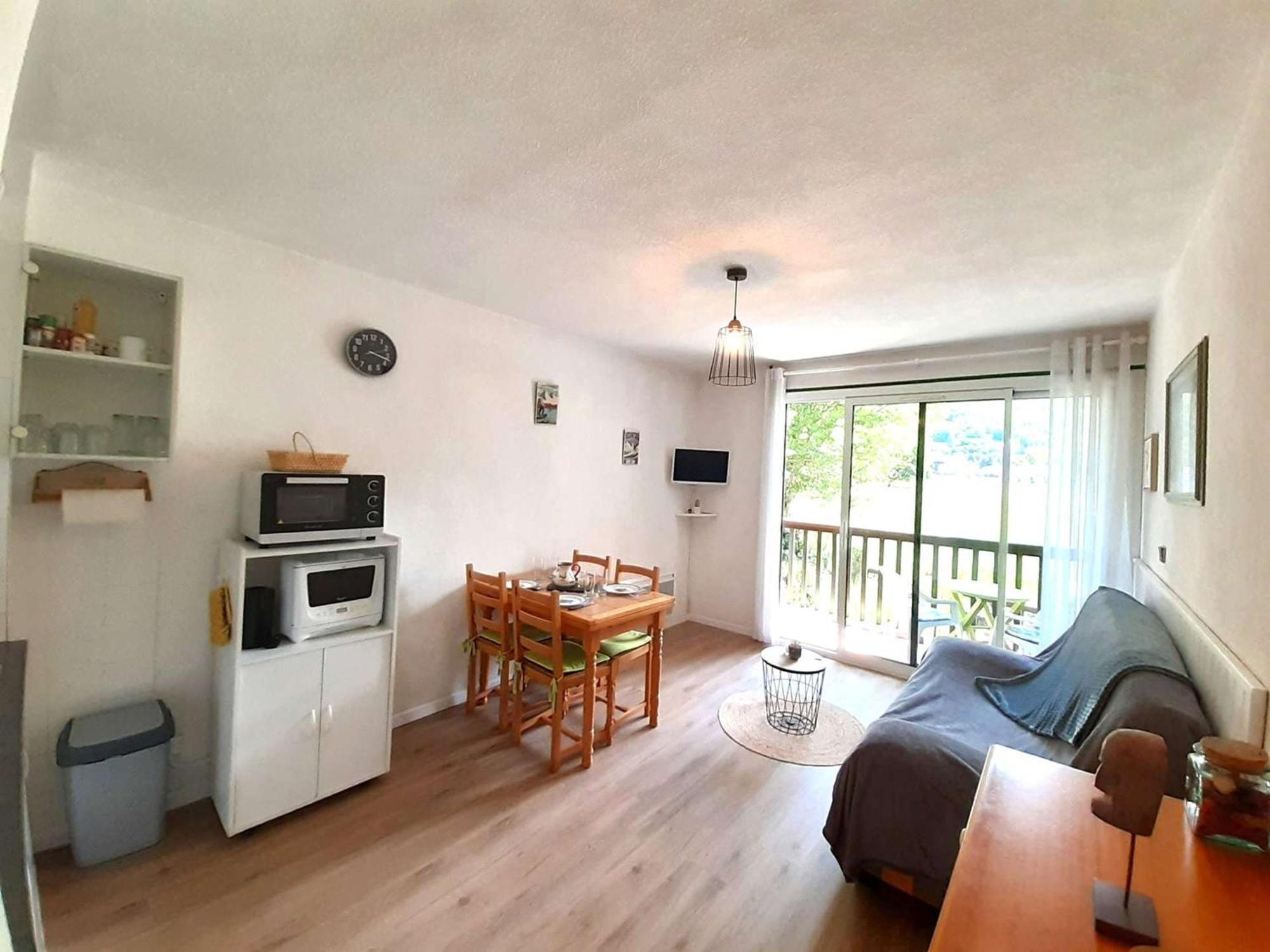 T2 A Vielle-Aure, 4 Pers, Balcon Sud, Parking, Kitchenette Equipee, Proche Commodites - Fr-1-457-325 المظهر الخارجي الصورة